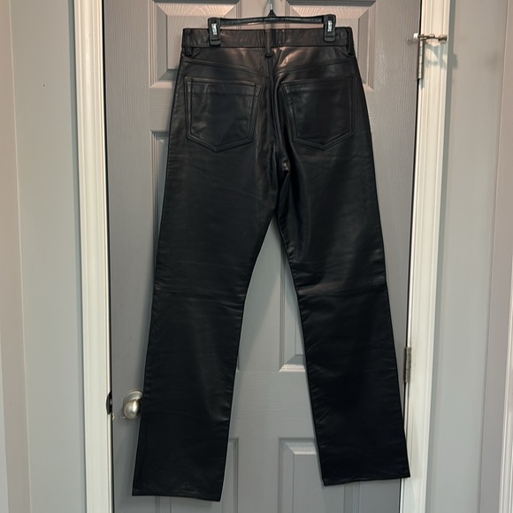 Vintage Gap Genuine leather pants 32x34 - Picture 8 of 8